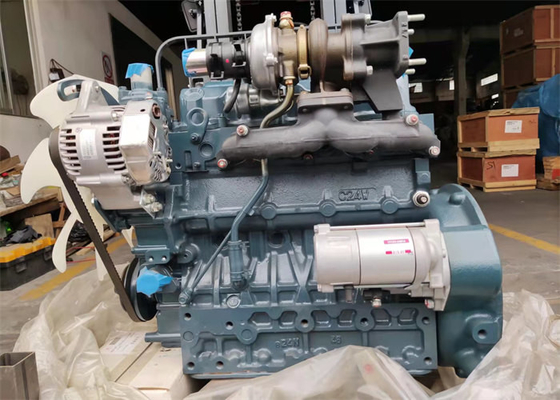 motor diesel de 41.7kw Kubota, motor de la refrigeración por agua V2403T Kubota para el excavador PC56-7